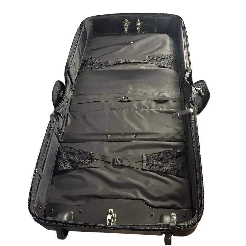 Briggs & Riley Black Ballistic Nylon 20” Compact Wheeled Garment Bag